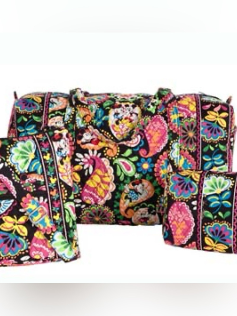 Disney Vera Bradley Duffle - Midnights with Mickey